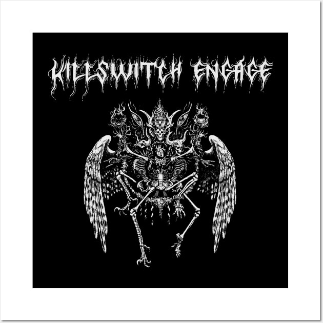 killswitch engage ll darkness Wall Art by low spirit